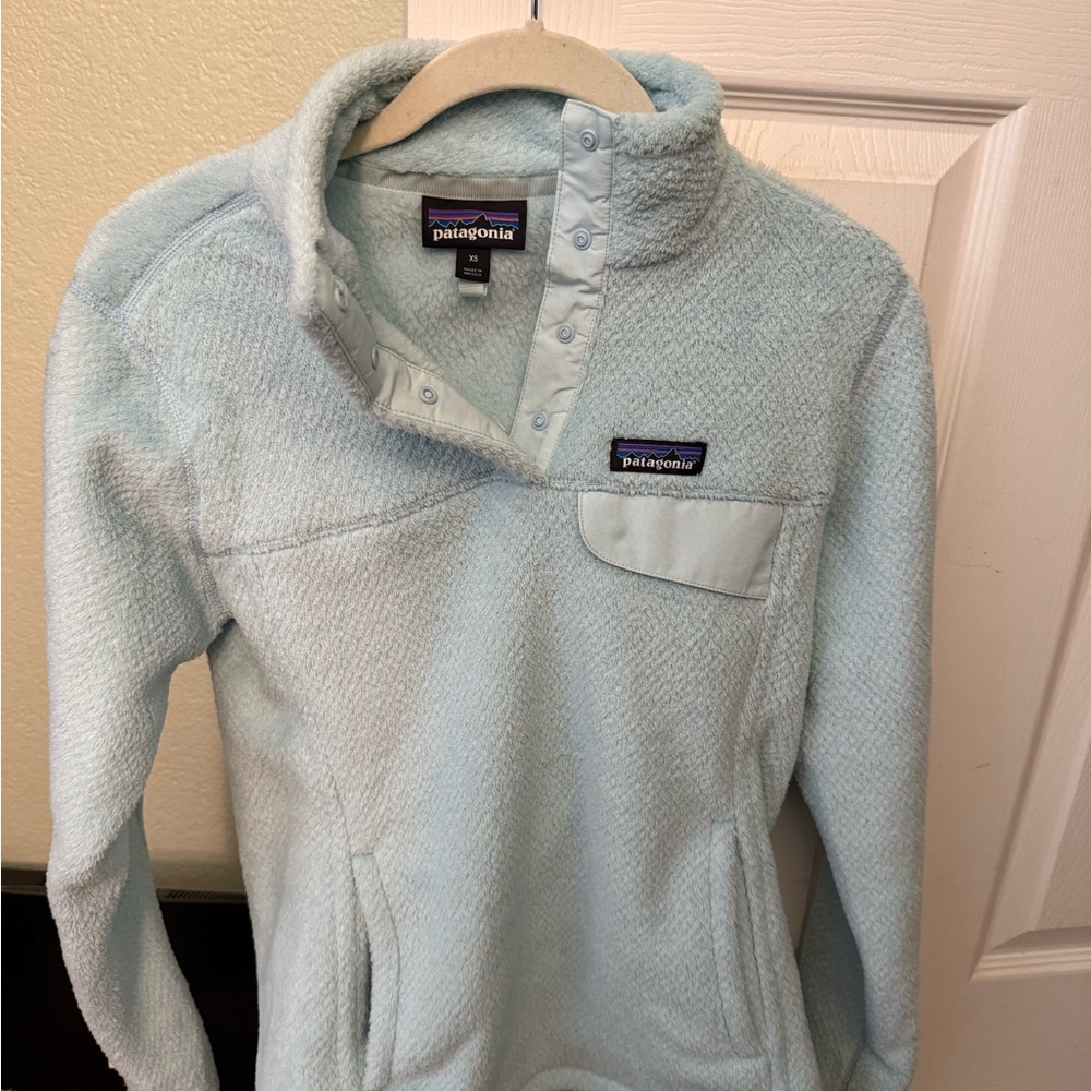 Patagonia Sky Blue Snap-T Fleece
